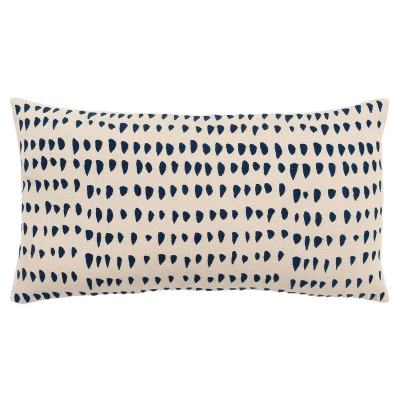 14"x26" Oversized Animal Skin Lumbar Throw Pillow Cover - Rizzy Home 5 14"x26" Oversized Animal Skin Lumbar Throw Pillow Cover - Rizzy Home - Image 5