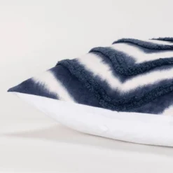 20"x20" Oversize Craft Square Throw Pillow Cover Blue - Rizzy Home 7 20"x20" Oversize Craft Square Throw Pillow Cover Blue - Rizzy Home -Online Home Decor GUEST 0530c095 4b47 45c9 9001 5b72e80a1372 1