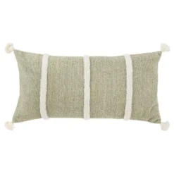 14"x26" Oversized Striped Poly Filled Lumbar Throw Pillow - Rizzy Home -Online Home Decor GUEST 05edd134 b302 4795 94e5 c397f4eb2839