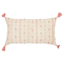 14"x26" Oversized Striped Polyester Filled Lumbar Throw Pillow - Rizzy Home -Online Home Decor GUEST 10564528 592d 41ad bbdf 56a64cfd273c