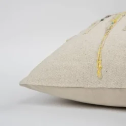 20"x20" Oversize Abstract Striped Square Throw Pillow Cover Green - Rizzy Home -Online Home Decor GUEST 127c420f bf44 4b74 a4c7 e0f83a3ebcb5