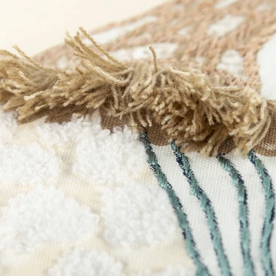 20"x20" Oversize Snow Woman Square Throw Pillow Cover - Rizzy Home 2 20"x20" Oversize Snow Woman Square Throw Pillow Cover - Rizzy Home - Image 2