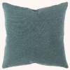 22"x22" Oversize Square Throw Pillow Cover Teal - Rizzy Home