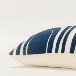14"x26" Oversized Striped Design Lumbar Throw Pillow Cover Dark Blue - Rizzy Home -Online Home Decor GUEST 1f34e749 a287 41df a851 db88732eaee8 1
