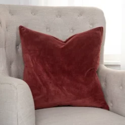 22"x22" Oversize Square Throw Pillow Cover Rust - Rizzy Home 9 22"x22" Oversize Square Throw Pillow Cover Rust - Rizzy Home -Online Home Decor GUEST 237f78c7 208c 4b08 8af6 299357fe0230