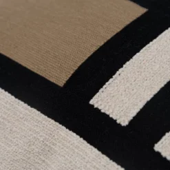 20"x20" Oversize Color Block Square Throw Pillow Cover Black/Brown/Green - Rizzy Home -Online Home Decor GUEST 3b75beff 866c 454b 83ee 8f85c24a1de7 1