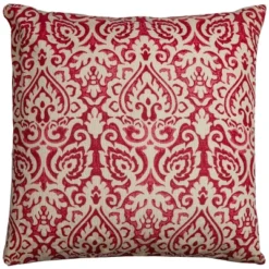 22"x22" Dulane Damask Square Throw Pillow - Rizzy Home -Online Home Decor GUEST 47476a79 6938 4f44 b46c 0799d69dda84