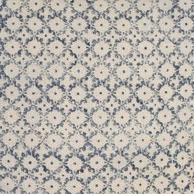 22"x22" Oversized Ditsy Poly Filled Square Throw Pillow Blue - Rizzy Home 1 22"x22" Oversized Ditsy Poly Filled Square Throw Pillow Blue - Rizzy Home