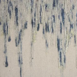 20"x20" Oversize Square Throw Pillow Blue - Rizzy Home