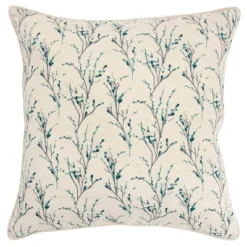 20"x20" Floral Polyester Filled Pillow - Rizzy Home 13 20"x20" Floral Polyester Filled Pillow - Rizzy Home -Online Home Decor GUEST 4a4f7f5d 8729 4b81 aaf6 9d55e7f9435d