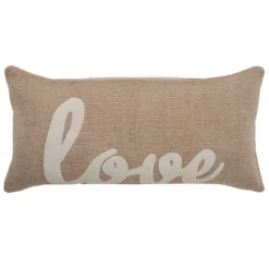 11"x21" Oversize Lumbar Throw Pillow Beige - Rizzy Home -Online Home Decor GUEST 553848cc abe1 4721 b669 eed7242fb3fb