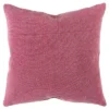 22"x22" Oversize Square Throw Pillow Cover Berry - Rizzy Home
