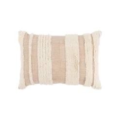 14"x20" Oversize Modern Farmhouse Lumbar Throw Pillow Cover - Rizzy Home -Online Home Decor GUEST 73b06b97 afad 4971 a710 56135f198b9e