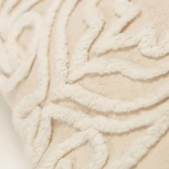 20"x20" Oversize Medallion Square Throw Pillow Cover Natural - Rizzy Home