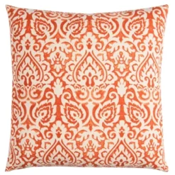 22"x22" Dulane Damask Square Throw Pillow - Rizzy Home -Online Home Decor GUEST 7cb202d1 b0b8 4853 a72b 0464bf973b11