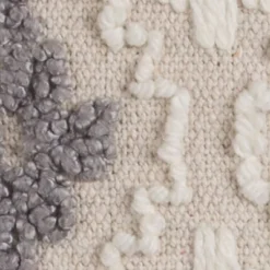 20"x20" Geometric Diamond Textured Throw Pillow - Rizzy Home