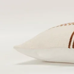 14"x20" Oversize Striped Poly Filled Lumbar Throw Pillow Tan - Rizzy Home -Online Home Decor GUEST 83d5312e 99ab 47f3 ae98 6c0b7ccf4173