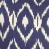 18"x18" Ikat Square Throw Pillow Cover Blue - Rizzy Home