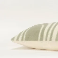 14"x26" Oversized Striped Poly Filled Lumbar Throw Pillow Green - Rizzy Home 7 14"x26" Oversized Striped Poly Filled Lumbar Throw Pillow Green - Rizzy Home -Online Home Decor GUEST 8c514a65 af54 451b a424 fff757127960