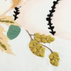 20"x20" Pumpkins Square Throw Pillow Cover Green/Ivory - Rizzy Home -Online Home Decor GUEST 9092a6b2 e403 4f89 af3f 72a5b886879c