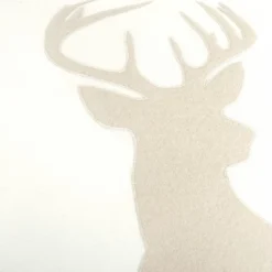 20"x20" Oversize Deer Head Square Throw Pillow Cover Light Beige - Rizzy Home 8 20"x20" Oversize Deer Head Square Throw Pillow Cover Light Beige - Rizzy Home -Online Home Decor GUEST 914a9437 91a8 4355 952f da0f5a6c164e