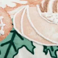 14"x26" Oversize Pumpkin Pattern Lumbar Throw Pillow Cover Beige/Green - Rizzy Home -Online Home Decor GUEST 9b73e6fe 9e47 4e0d a1aa a8179a88f7d0