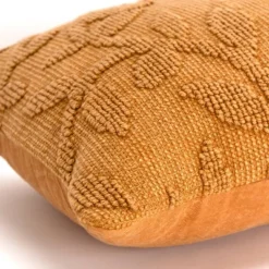 14"x26" Oversized Botanical Lumbar Throw Pillow Cover Orange - Rizzy Home -Online Home Decor GUEST a1c1d3e9 6b43 4a03 9096 dff3ab544e8f