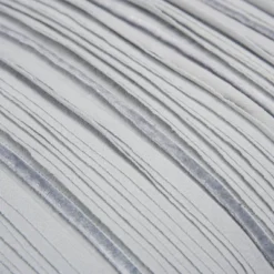 20"x20" Oversize Striped Square Throw Pillow Cover Light Blue - Rizzy Home