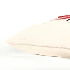 20"x20" Oversize Poly Filled Home Snowman Family Square Throw Pillow Ivory - Rizzy Home -Online Home Decor GUEST a803bd37 29b0 4fff 87b5 6af30016291a