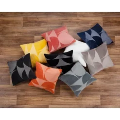 20"x20" Oversize Geometric Square Throw Pillow Cover - Rizzy Home -Online Home Decor GUEST acf5a41c b8b9 4523 9498 4a25b9220f0e
