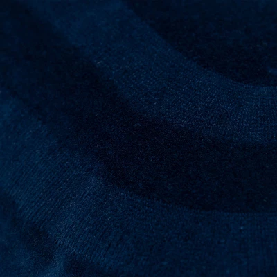 14"x26" Oversized Solid Striped Lumbar Throw Pillow Cover Dark Blue - Rizzy Home 2 14"x26" Oversized Solid Striped Lumbar Throw Pillow Cover Dark Blue - Rizzy Home - Image 2