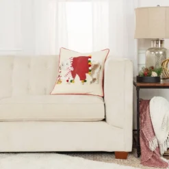 20"x20" Oversize Bear Square Throw Pillow Cover - Rizzy Home -Online Home Decor GUEST b068ef85 bb6c 47b4 a021 af5919d66261