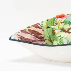 20"x20" Oversize Cactus Birds Poly Filled Square Throw Pillow - Rizzy Home: Embroidered, Indoor Decorative 8 20"x20" Oversize Cactus Birds Poly Filled Square Throw Pillow - Rizzy Home: Embroidered, Indoor Decorative -Online Home Decor GUEST b074a5d7 ab9a 4bbe 8796 aff73808c193