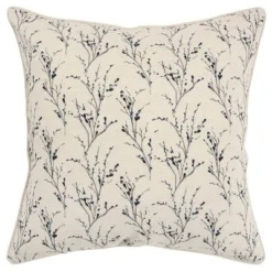 20"x20" Floral Polyester Filled Pillow - Rizzy Home 12 20"x20" Floral Polyester Filled Pillow - Rizzy Home -Online Home Decor GUEST b09ef18f 1bf9 4367 8235 7e816e096b06
