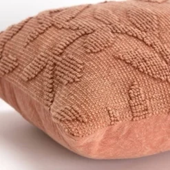 14"x26" Oversized Botanical Lumbar Throw Pillow Cover Terracotta - Rizzy Home -Online Home Decor GUEST c453095b b81a 4e26 8328 7c2c4c9d5c3a