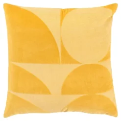 20"x20" Oversize Geometric Square Throw Pillow Cover - Rizzy Home -Online Home Decor GUEST c71877e4 6512 4b96 9cf0 1cc579aef471