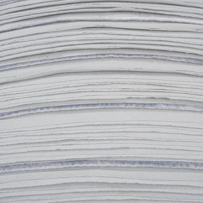 20"x20" Oversize Striped Square Throw Pillow Cover Light Blue - Rizzy Home 2 20"x20" Oversize Striped Square Throw Pillow Cover Light Blue - Rizzy Home - Image 2