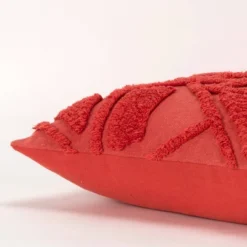 20"x20" Oversize Geometric Fur Square Throw Pillow Cover - Rizzy Home -Online Home Decor GUEST c9f94b24 0810 4854 ad39 b62b72c0c1cf