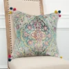 20"x20" Oversize Medallion Square Throw Pillow Cover - Rizzy Home