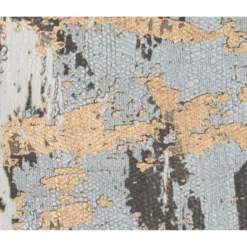 20"x20" Oversize Cotton Square Throw Pillow - Rizzy Home: Abstract Design, Indoor Decor, Zipper Closure -Online Home Decor GUEST d3484c17 9170 43ea 9289 0add81c6cfd8