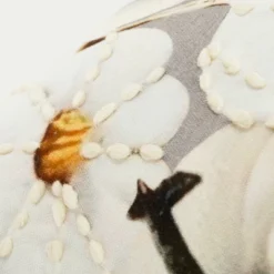 20"x20" Oversize Pumpkin Square Throw Pillow Cover Gray/Ivory - Rizzy Home -Online Home Decor GUEST e07c27a4 e0c8 408d a52f 1149ca4be1bd