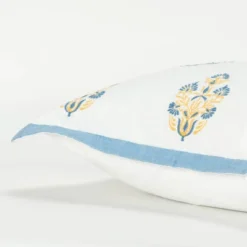 18"x18" Vintage Square Throw Pillow Cover White - Rizzy Home -Online Home Decor GUEST e18f1517 0a6e 4900 b00d 2791eea5a1aa