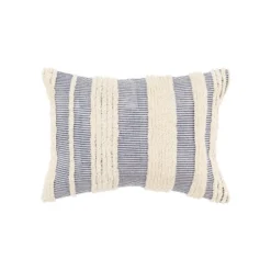 14"x20" Oversize Modern Farmhouse Lumbar Throw Pillow Cover - Rizzy Home -Online Home Decor GUEST ed212b86 de9d 49f7 9a3e b38af92e269f