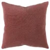 22"x22" Oversize Square Throw Pillow Cover Rust - Rizzy Home