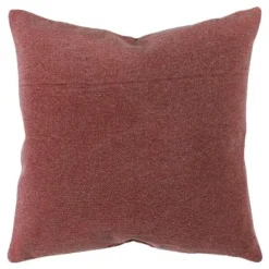 22"x22" Oversize Square Throw Pillow Cover Rust - Rizzy Home
