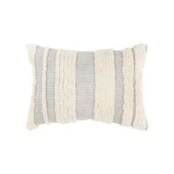 14"x20" Oversize Modern Farmhouse Lumbar Throw Pillow Cover - Rizzy Home -Online Home Decor GUEST f17ae442 f344 4223 bf4c 66d8a87454d6