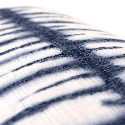 14"x26" Oversized Craft Lumbar Throw Pillow Cover Ivory - Rizzy Home 1 14"x26" Oversized Craft Lumbar Throw Pillow Cover Ivory - Rizzy Home