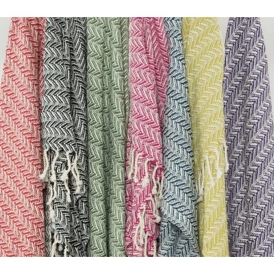 50"x60" Chevron Throw Blanket - Rizzy Home 5 50"x60" Chevron Throw Blanket - Rizzy Home - Image 5