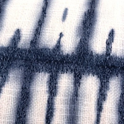 14"x26" Oversized Craft Lumbar Throw Pillow Cover Ivory - Rizzy Home 2 14"x26" Oversized Craft Lumbar Throw Pillow Cover Ivory - Rizzy Home - Image 2